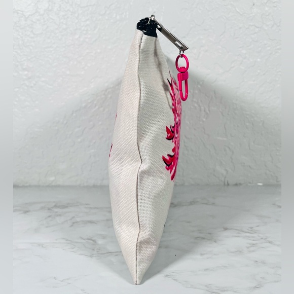 Festive Pink Tree Pouch - Picture 3 of 9